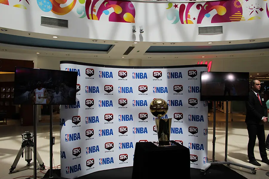Gostovanje NBA trofeja u Beogradu Gostovanje NBA trofeja u Beogradu